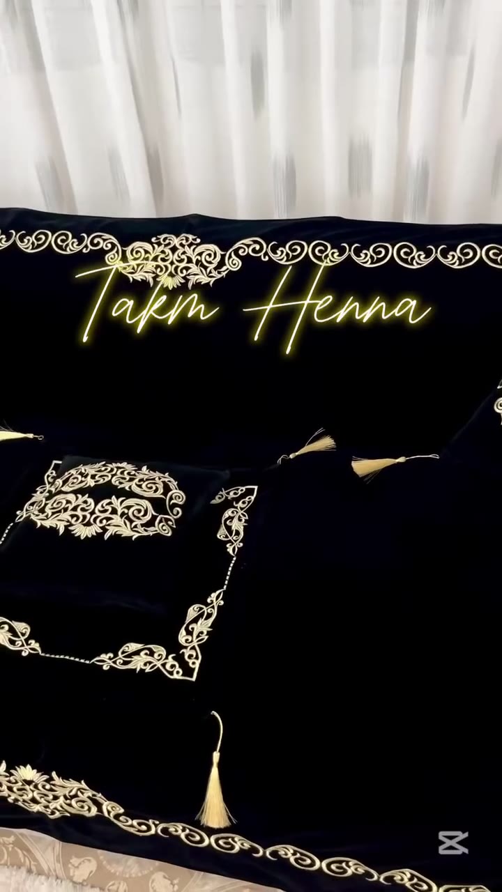Ensemble Henna Leila Noir ou Bordeaux