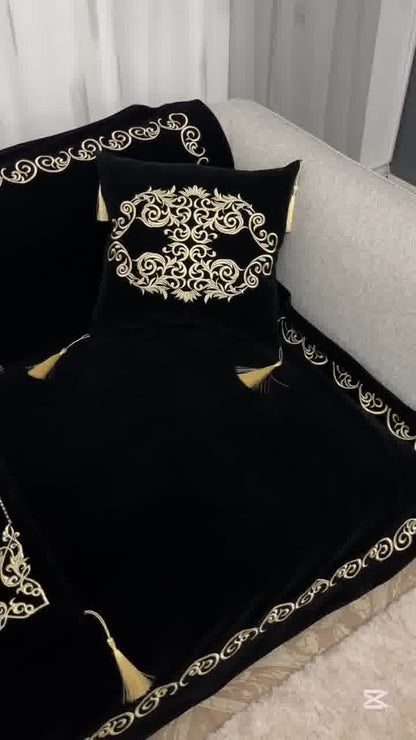 Ensemble Henna Leila Noir ou Bordeaux