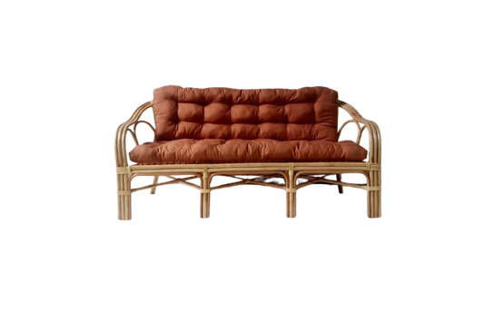 Canapé Naël – Terracotta – Grand