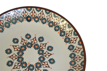 Assiette plate Tiziri – Marron