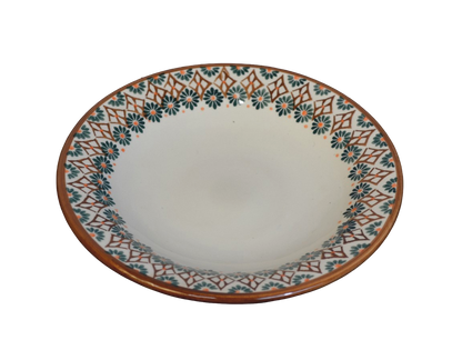 Assiette Creuse Tiziri – Marron