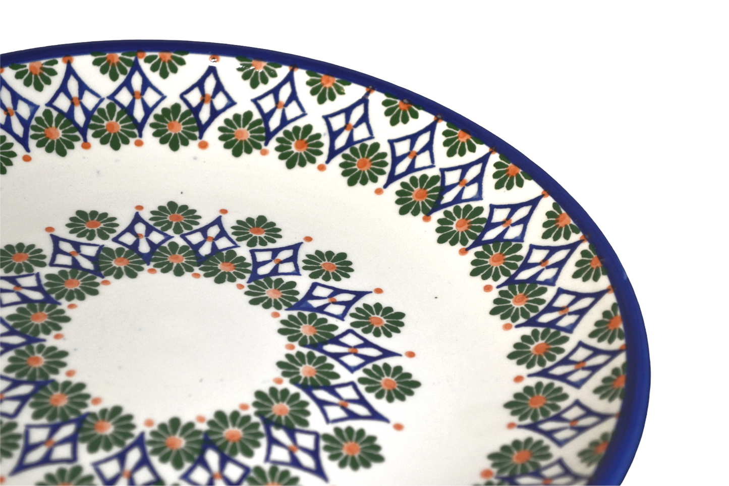 Assiette Plate Tiziri – Bleu