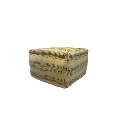 Pouf Lamine – Noir