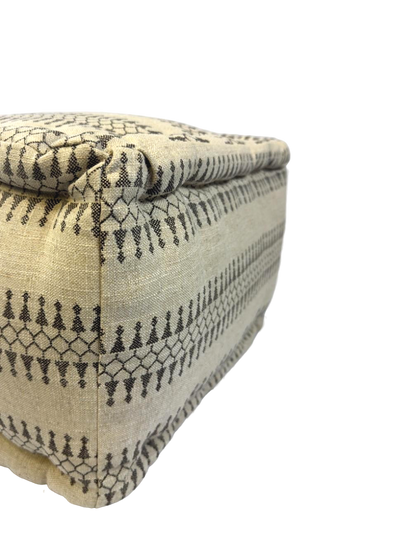 Pouf Lamine – Noir