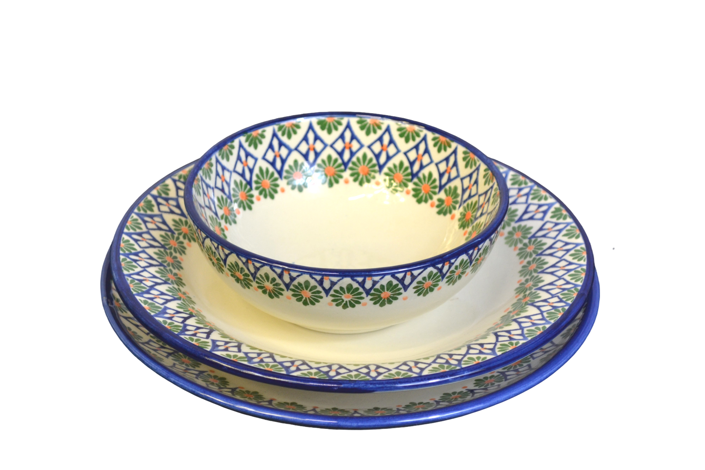 Assiette Creuse Tiziri – Bleu