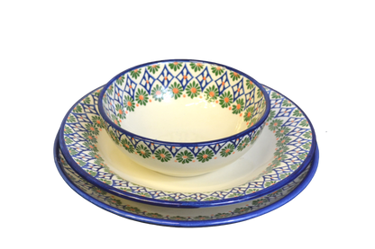 Assiette Creuse Tiziri – Bleu