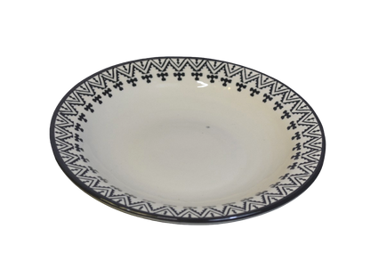 Assiette Creuse Tiziri – Noir