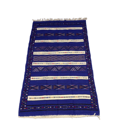 Tapis Illi – Bleu foncé
