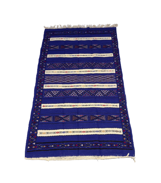 Tapis Illi – Bleu foncé