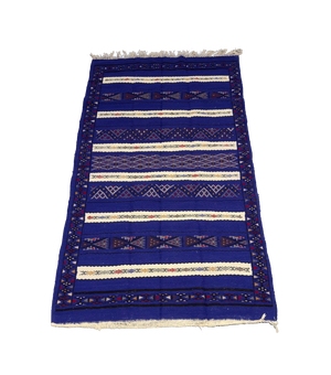 Tapis Illi – Bleu foncé