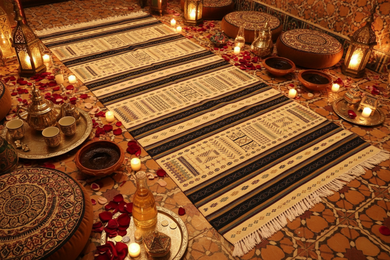 Tapis Ali – Moutarde