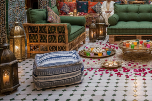 Scène de mariage marocain avec vos articles